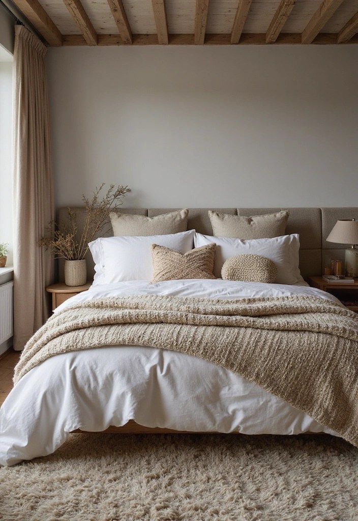 18 Bedroom Makeover Ideas That Will Transform Your Space Without Breaking the Bank! - 12. Play with Textures