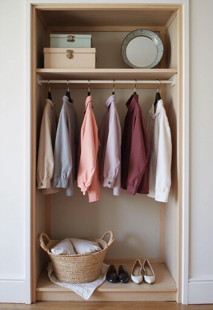 18 Bedroom Makeover Ideas That Will Transform Your Space Without Breaking the Bank! - 17. Reimagine Your Closet Space