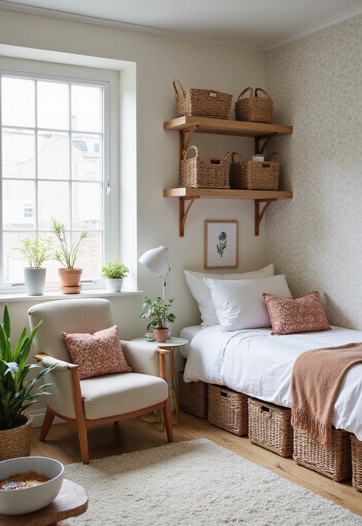 18 Bedroom Makeover Ideas That Will Transform Your Space Without Breaking the Bank! - 3. Invest in Smart Storage Solutions